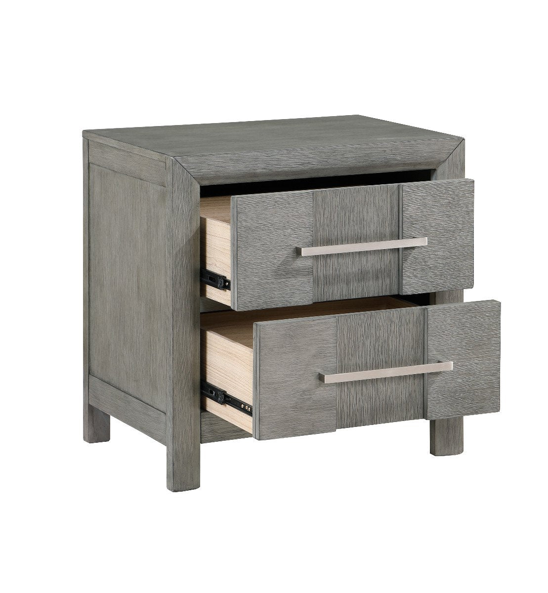 Galaxy Home Kenzo Nightstand in Gray