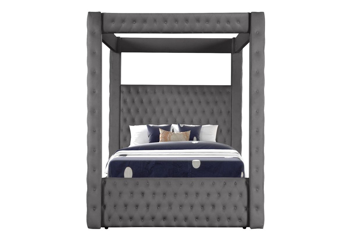 Galaxy Home Monica Full Bed in Gray