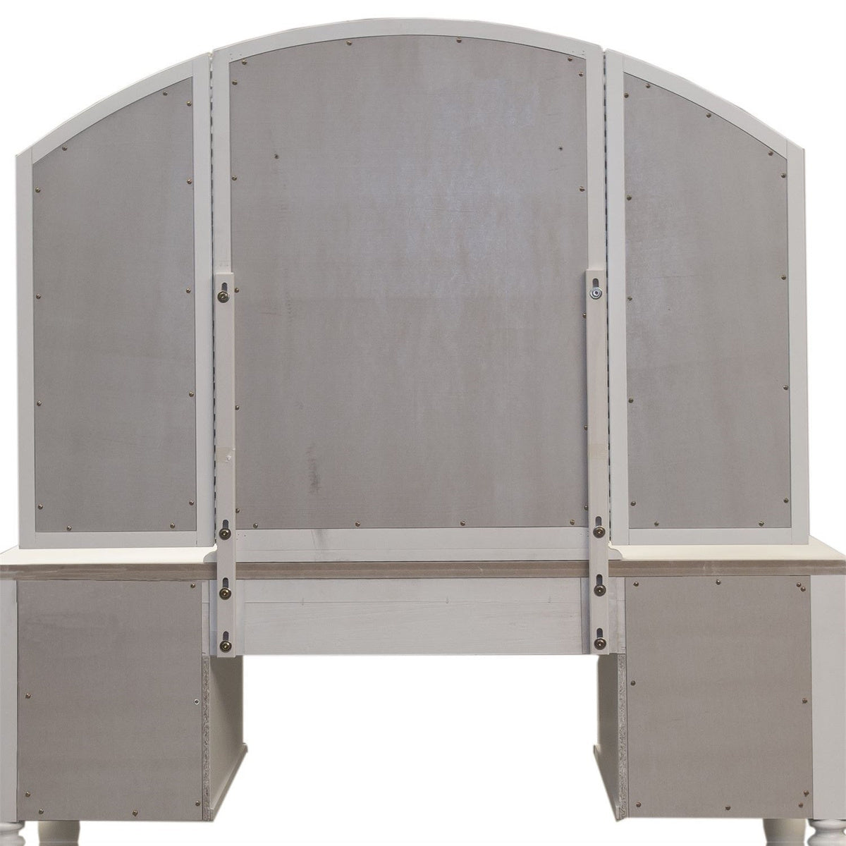 Liberty Furniture Summer House Vanity Mirror in Oyster White