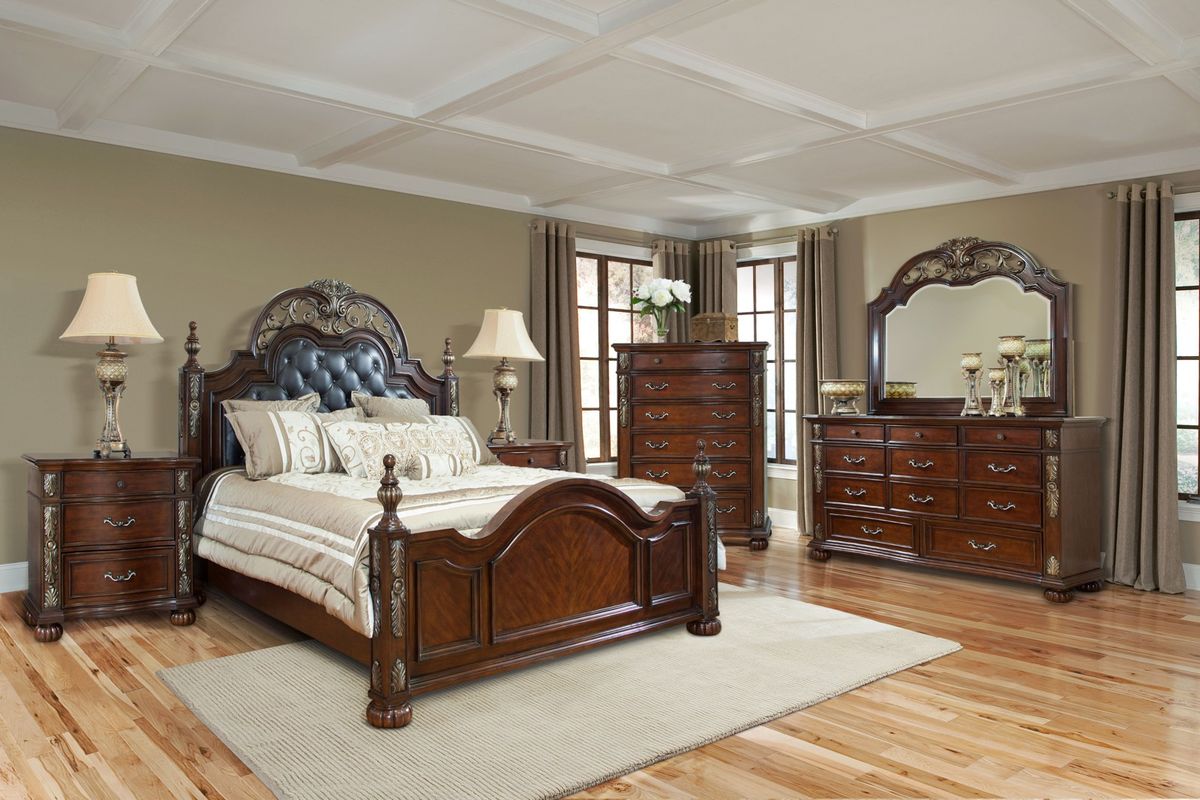 Cosmos Rosanna Mirror in Dark Cherry