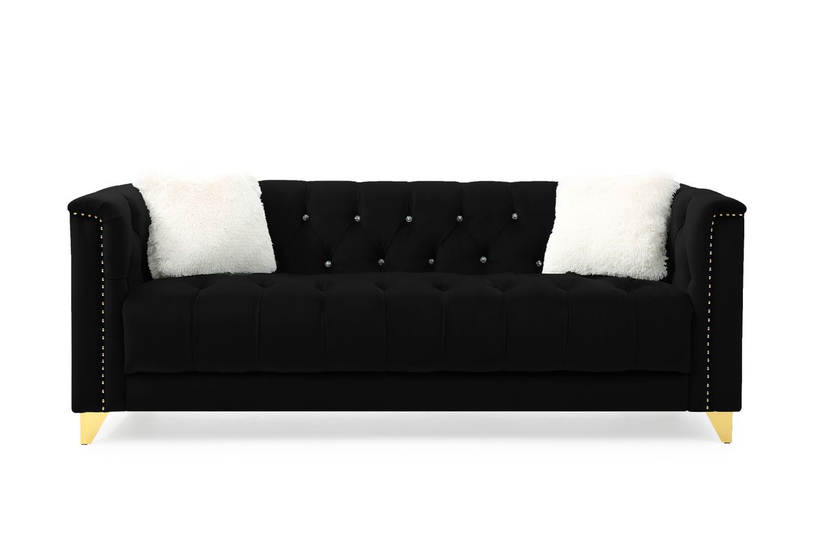 Galaxy Home Russell Sofa in Black image