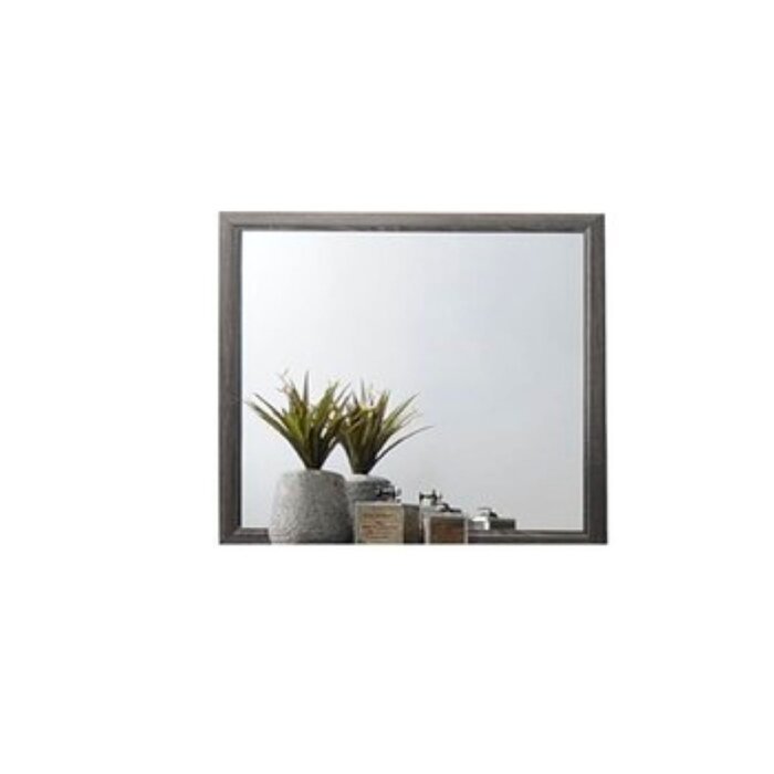 Galaxy Home Sierra Portrait Mirror in Gray image