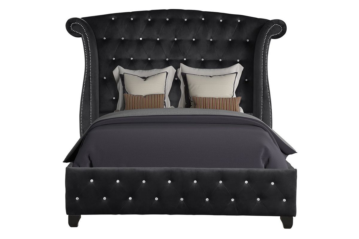 Galaxy Home Sophia Full Bed in Black image