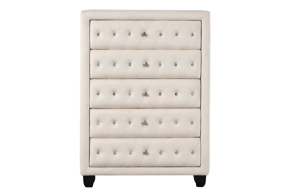 Galaxy Home Sophia Chest in Cream image