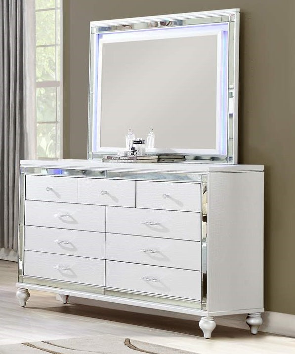 Galaxy Home Sterling Dresser in White
