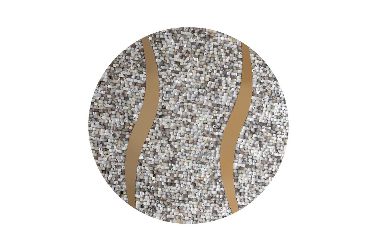 Galaxy Home T 1207-32 Coffee Table in Gold