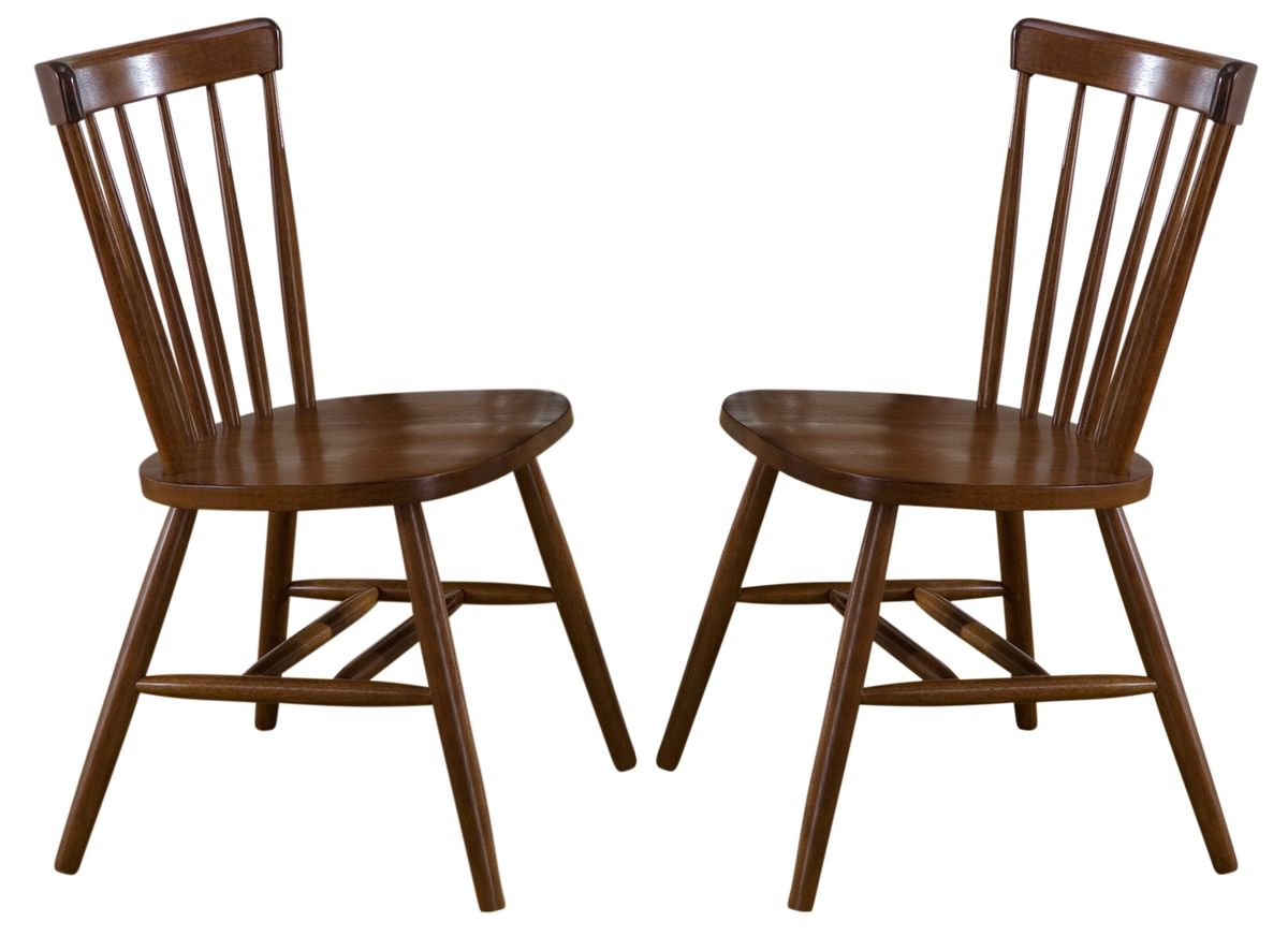 Liberty Furniture Creations II Copenhagen Side Chair in Tobacco Finish (Set of 2) image