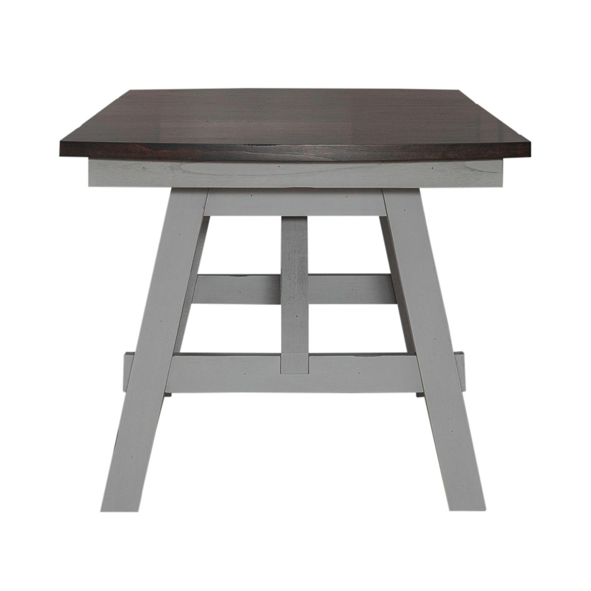 Liberty Furniture Newport Gathering Table in Smokey Grey