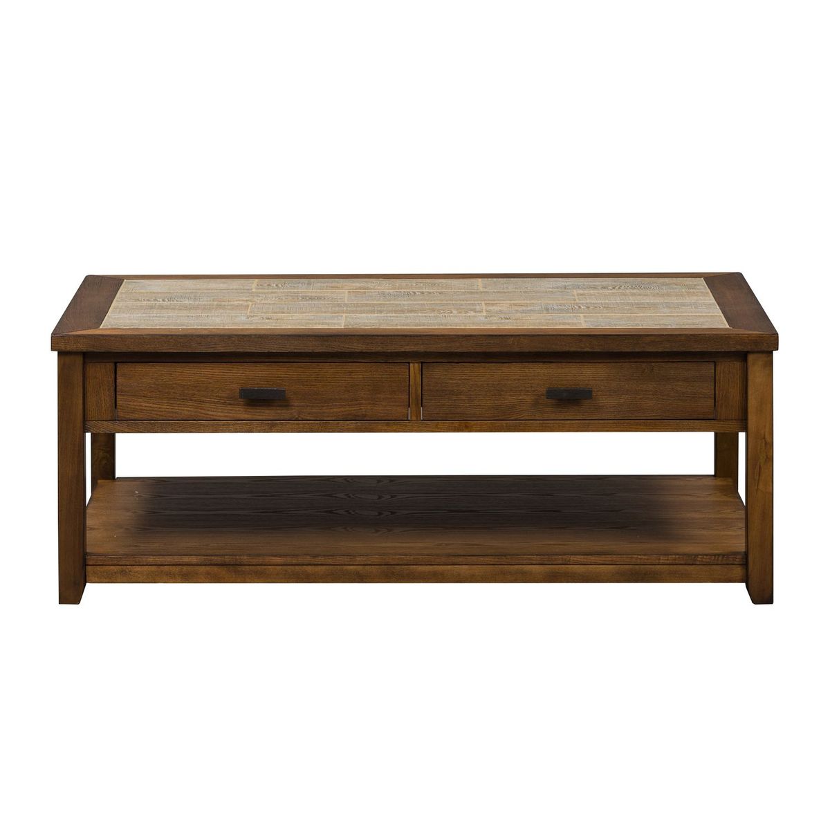 Liberty Furniture Mesa Valley Cocktail Table in Tobacco image