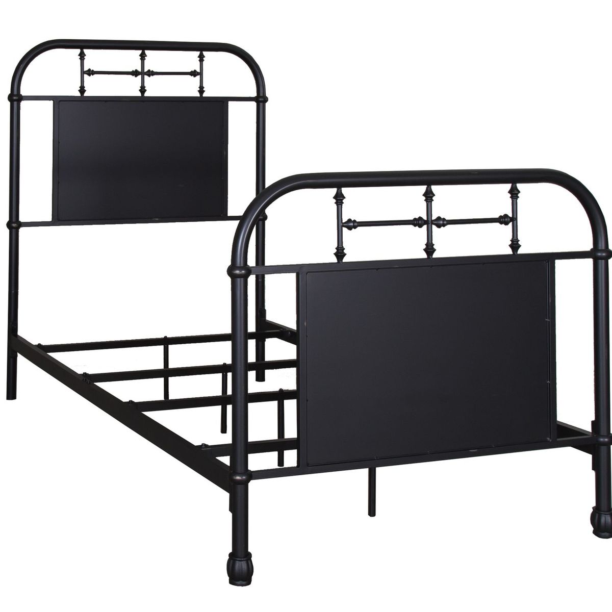Liberty Furniture Vintage Series Twin Metal Bed in Black