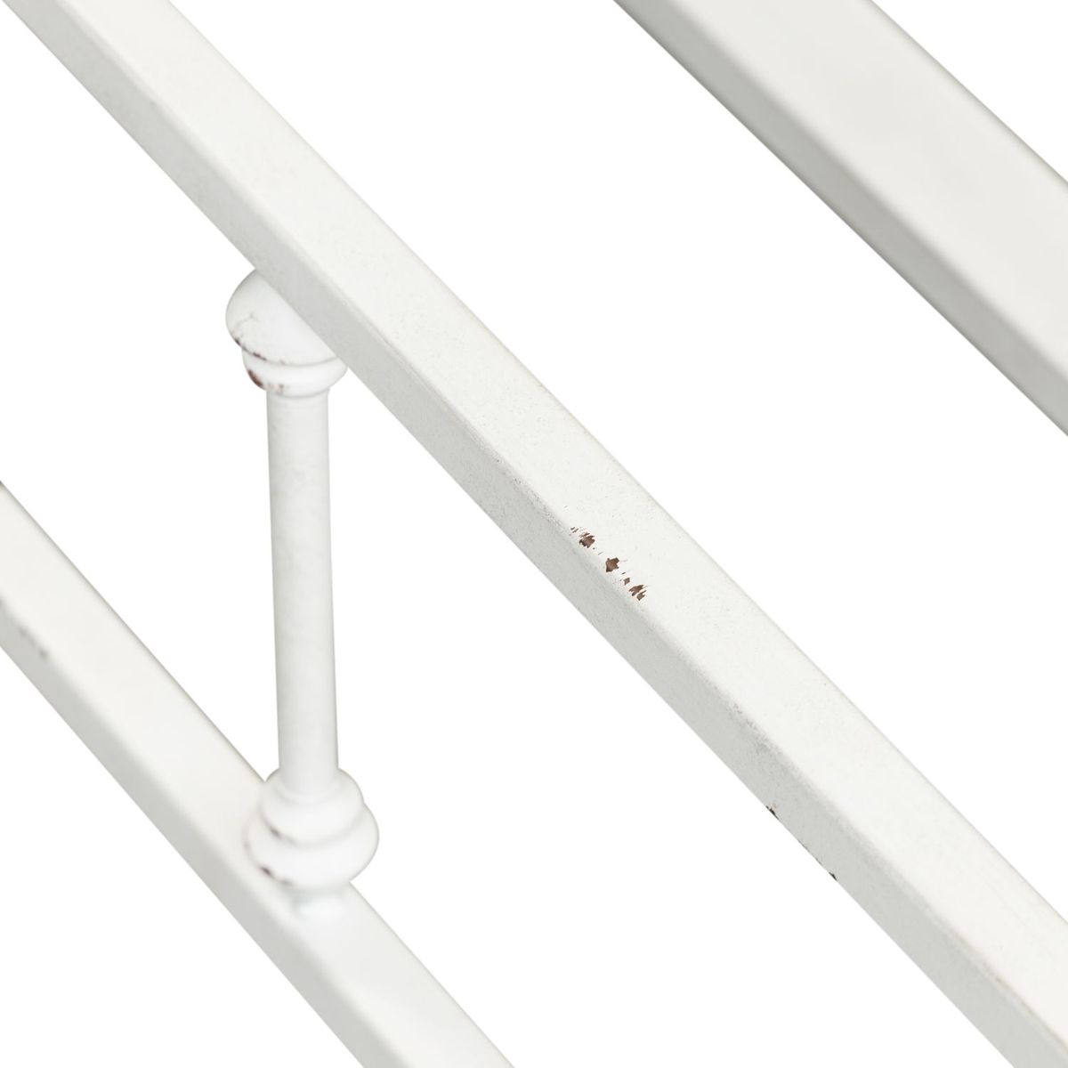 Liberty Furniture Vintage Series Twin Metal Trundle in Antique White