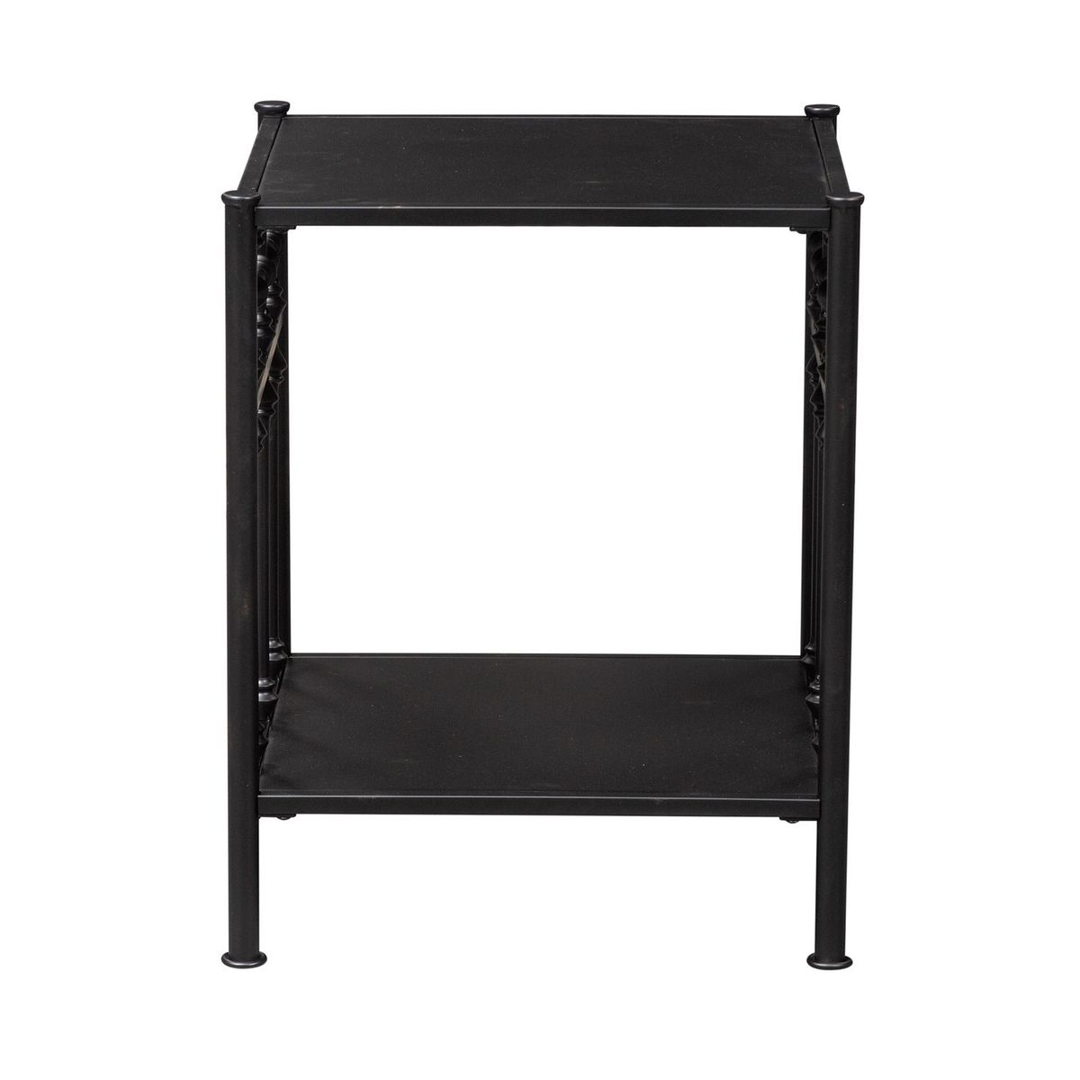 Liberty Furniture Vintage Series Open Nightstand in Black