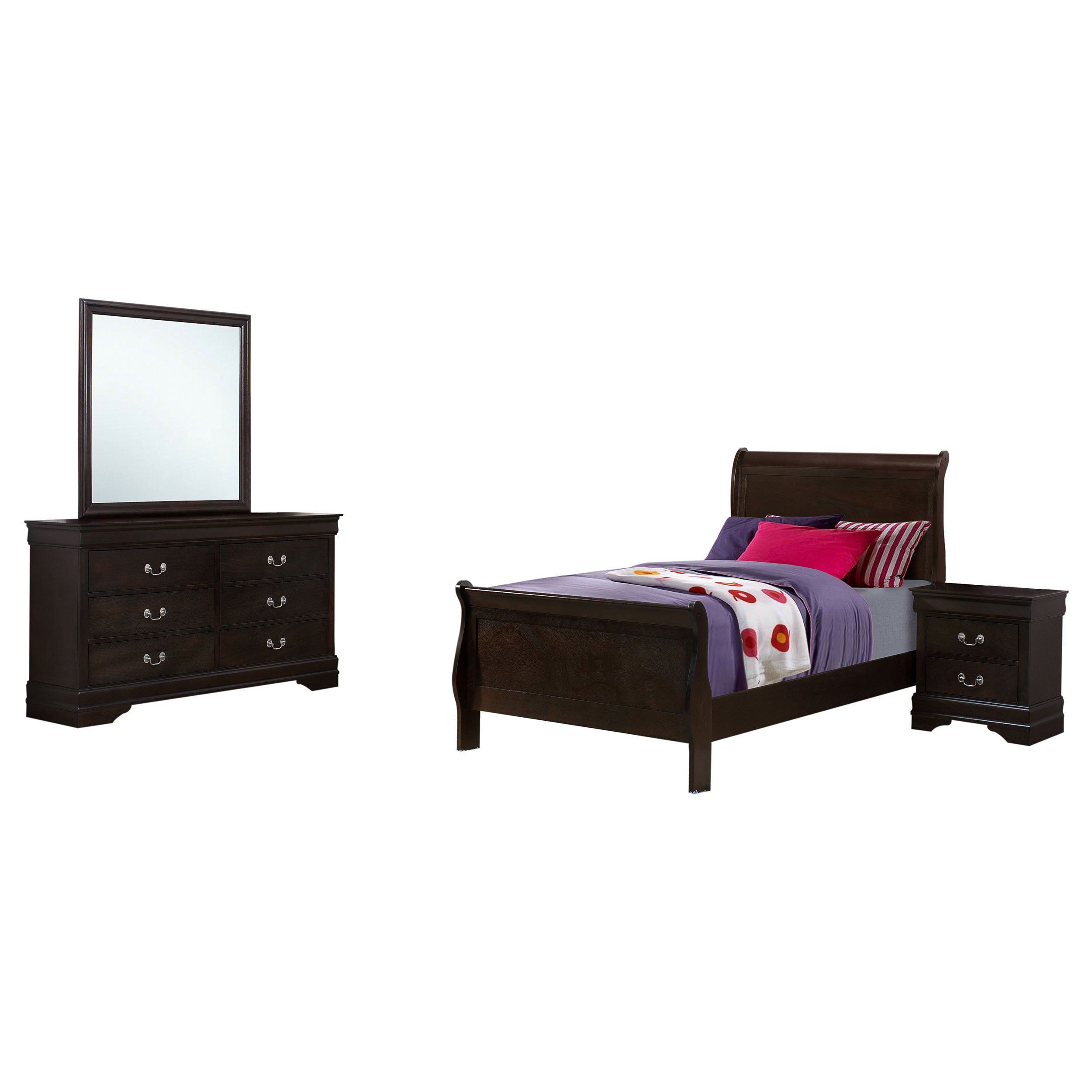 Louis Philippe Bedroom Sets