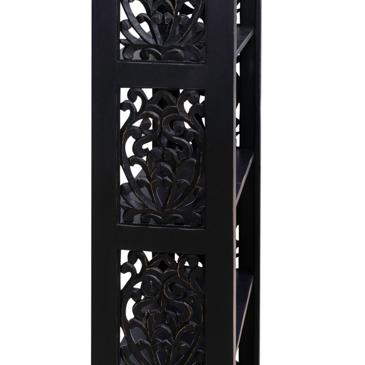 Liberty Furniture Trellis Lane Accent Bookcase in Black EST SHIP TIME APPX 4 WEEKS