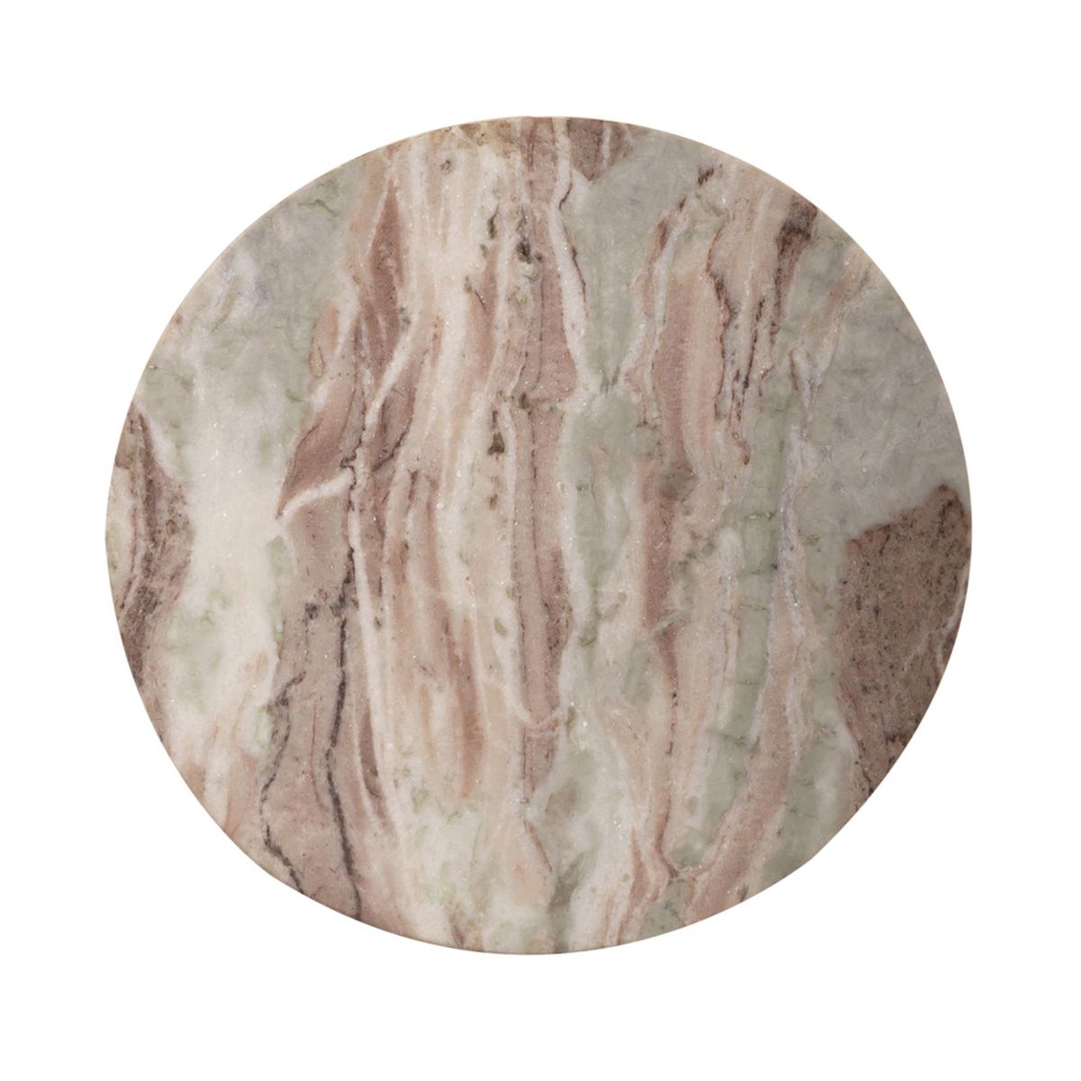 Liberty Furniture Eclipse Nesting Tables in Greystone Marble Top w/ Pewter Metal