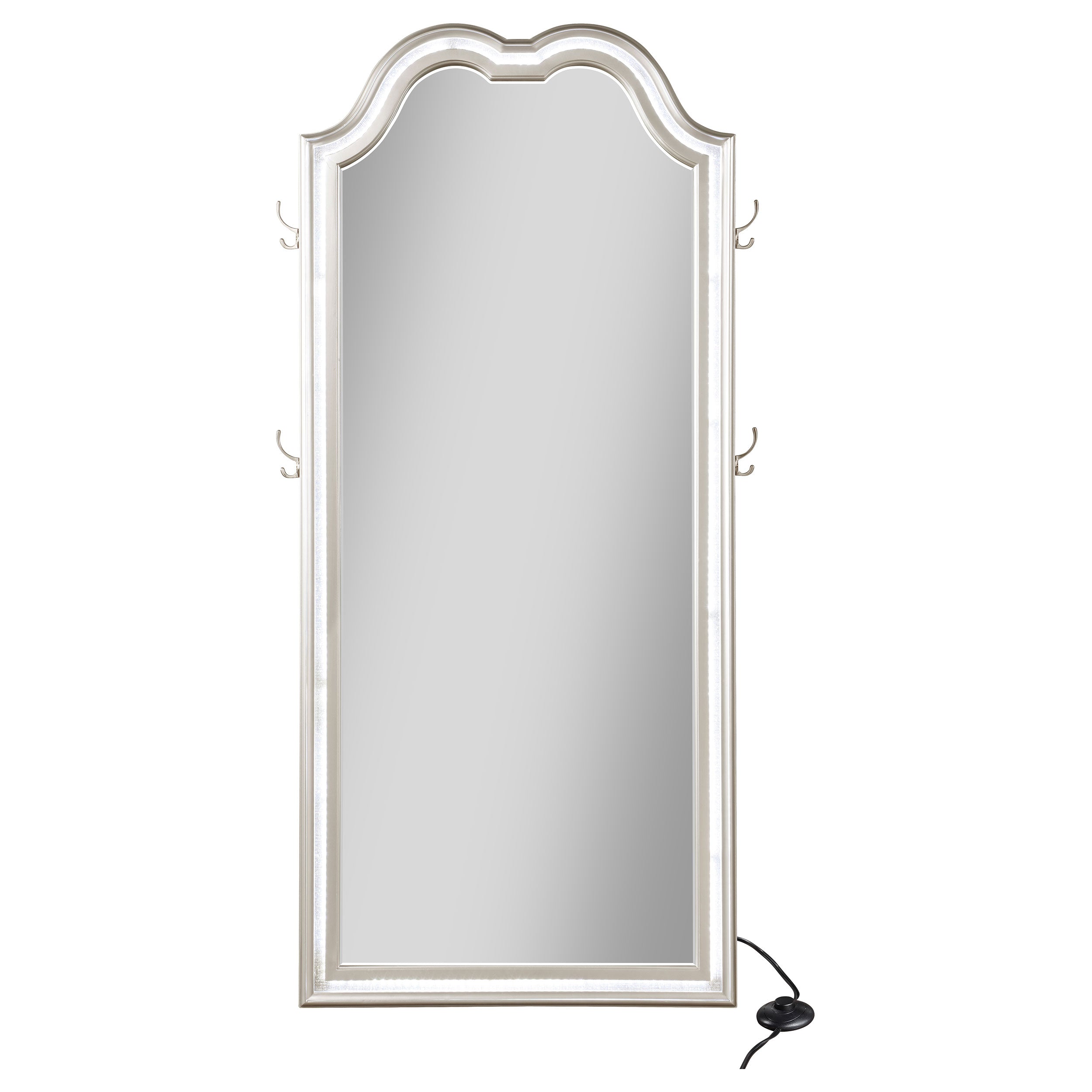 Evangeline Floor Mirror with LED Lighting
