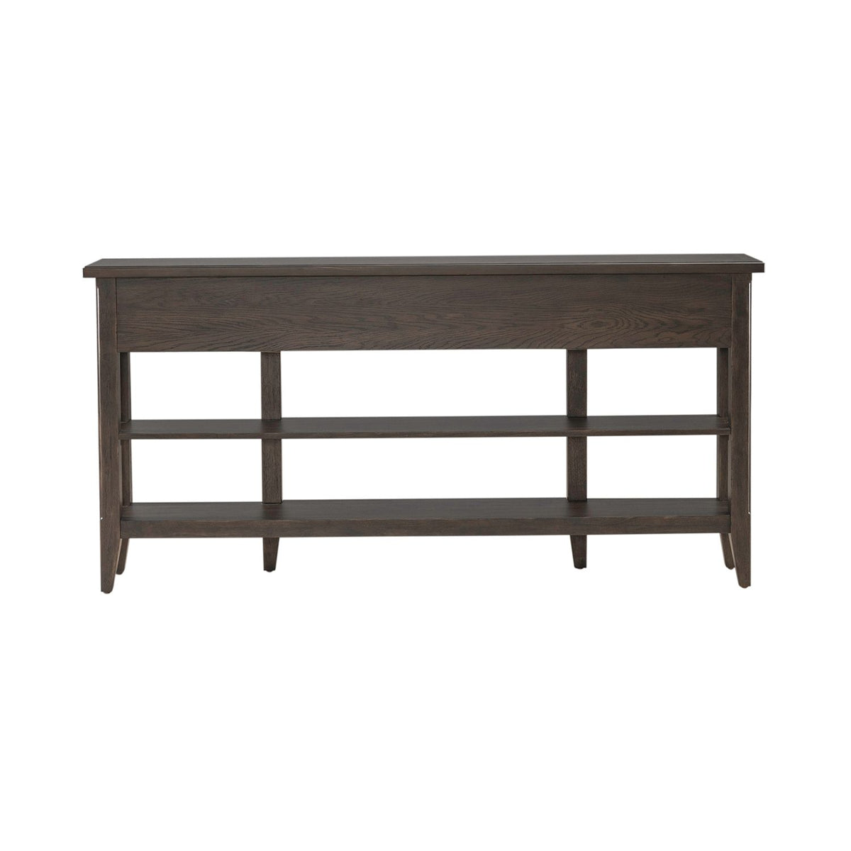 Liberty Furniture Paradise Valley Hall Console Table in Saddle Brown EST SHIP TIME APPX 4 WEEKS