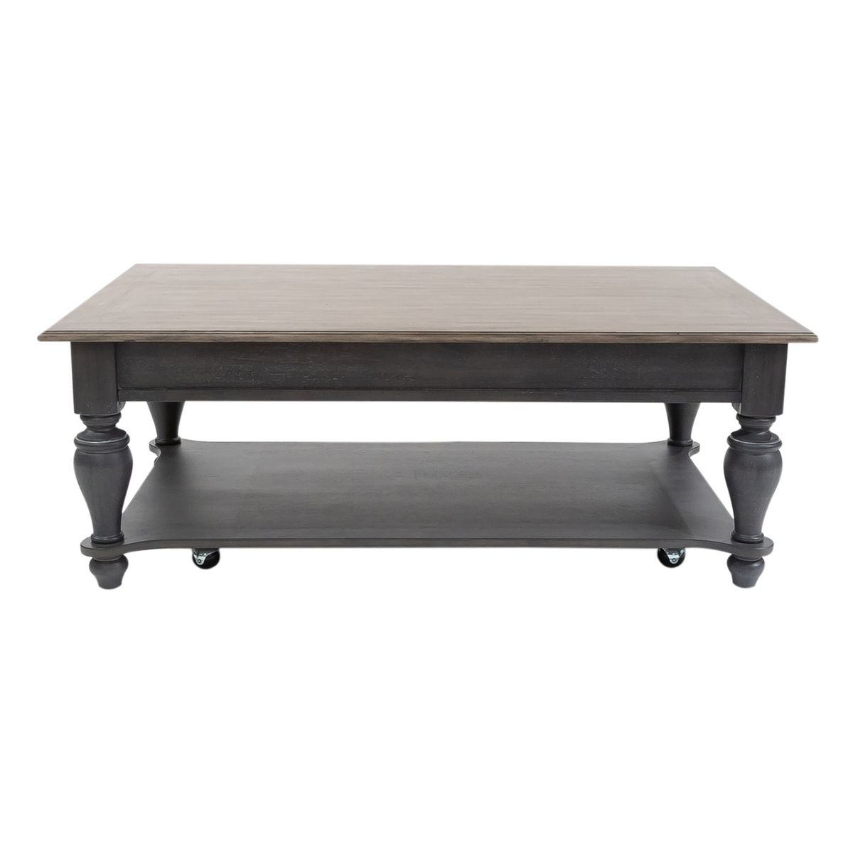 Liberty Furniture Ocean Isle Rectangular Cocktail Table in Slate image