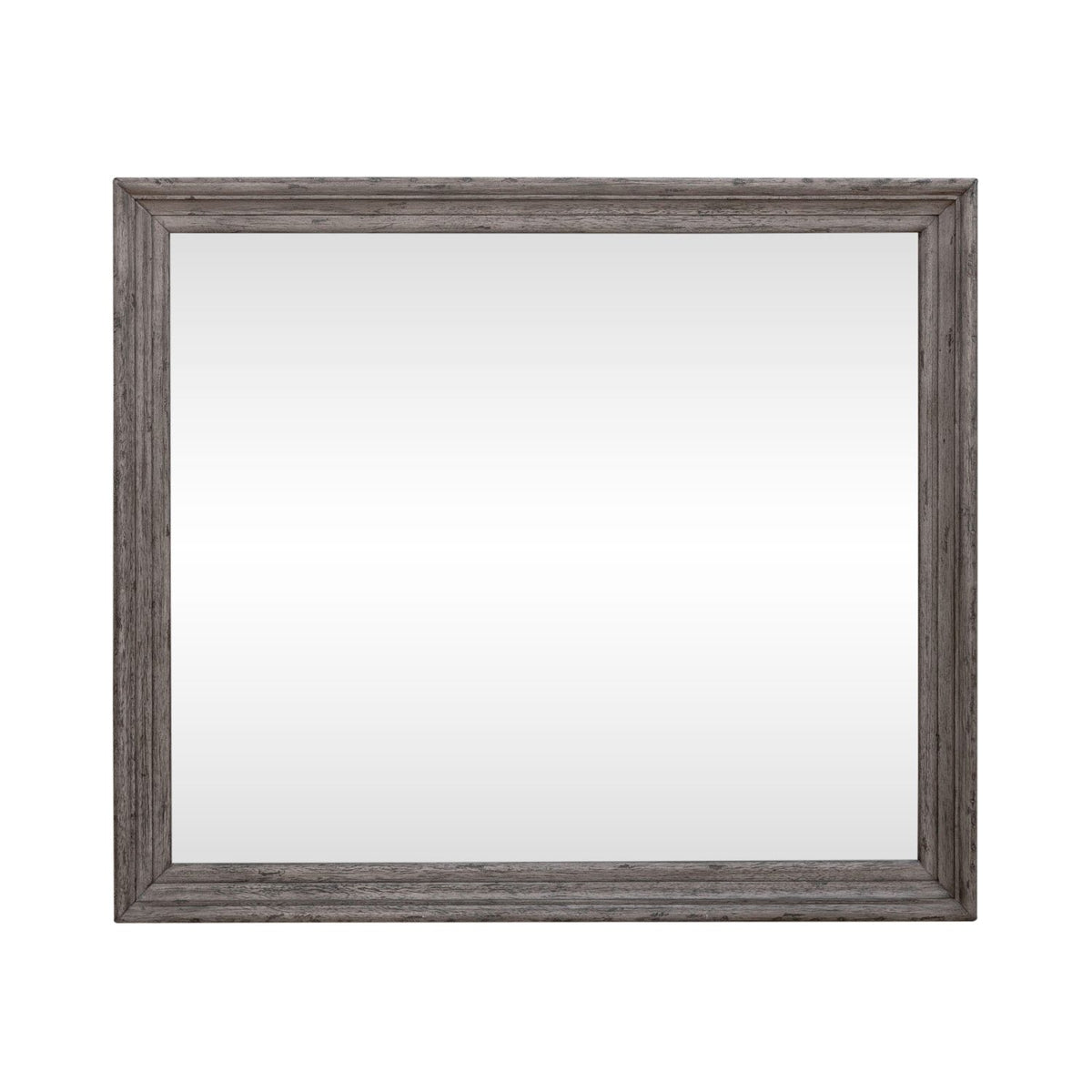 Liberty Furniture Big Valley Mirror in Graystone