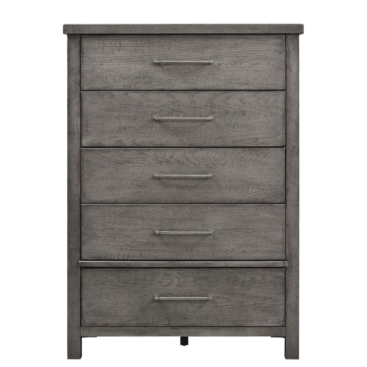 Liberty Furniture Modern Farmhouse Drawer Chest in Dusty Charcoal image