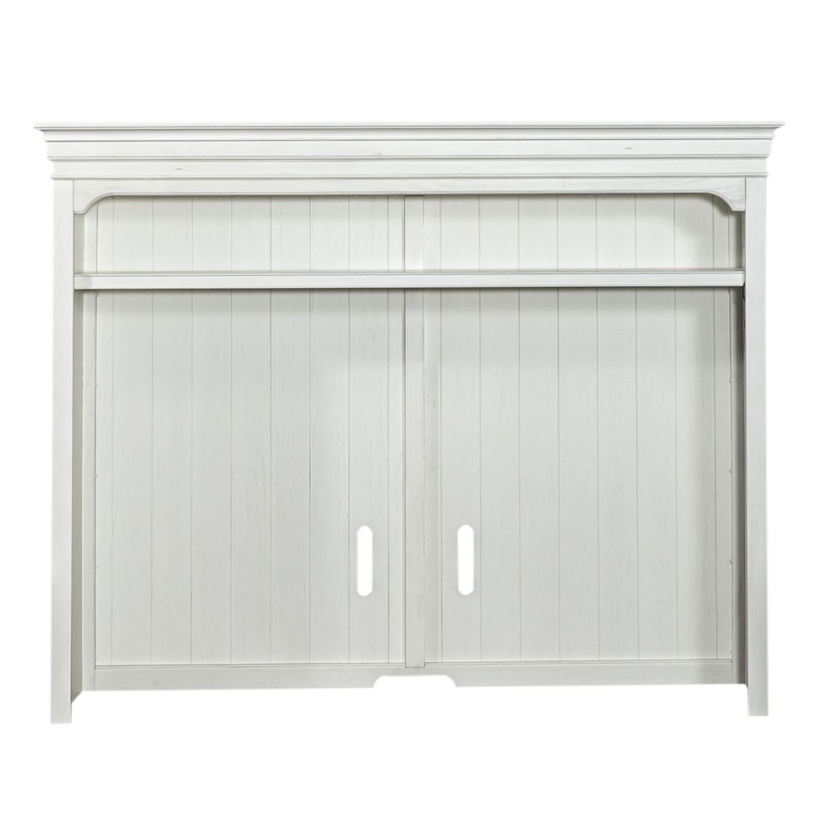 Liberty Allyson Park Entertainment Hutch in Wirebrushed White image