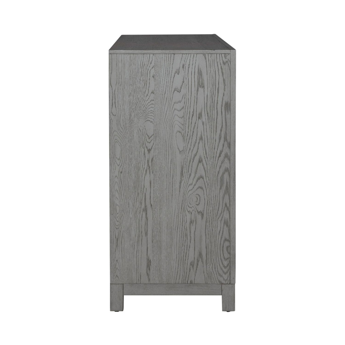 Liberty Furniture Palmetto Heights Accent Buffet in Shell White & Driftwood EST SHIP TIME APPX 4 WEEKS