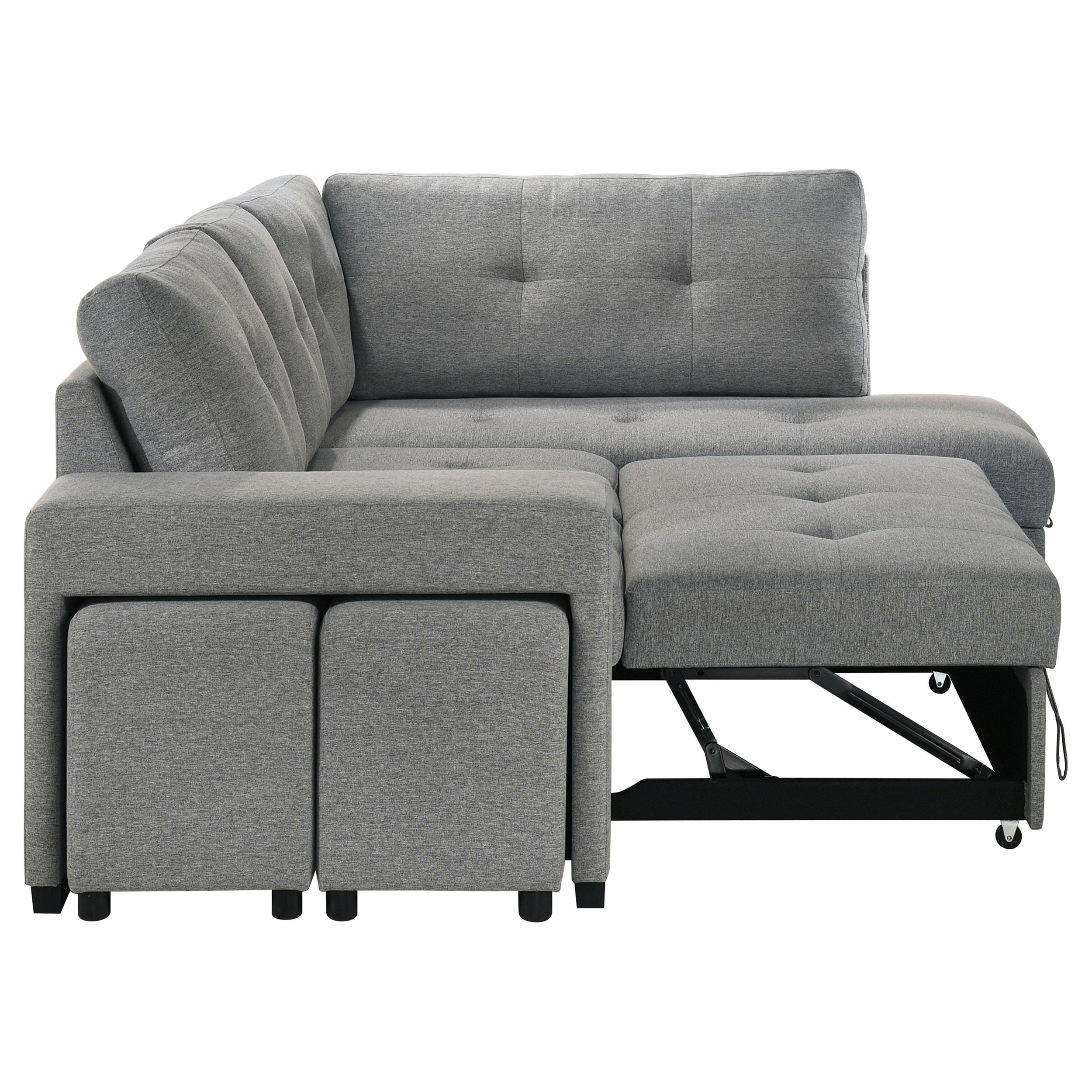 Roanne Pull-Out Sleeper Sectional Sofa