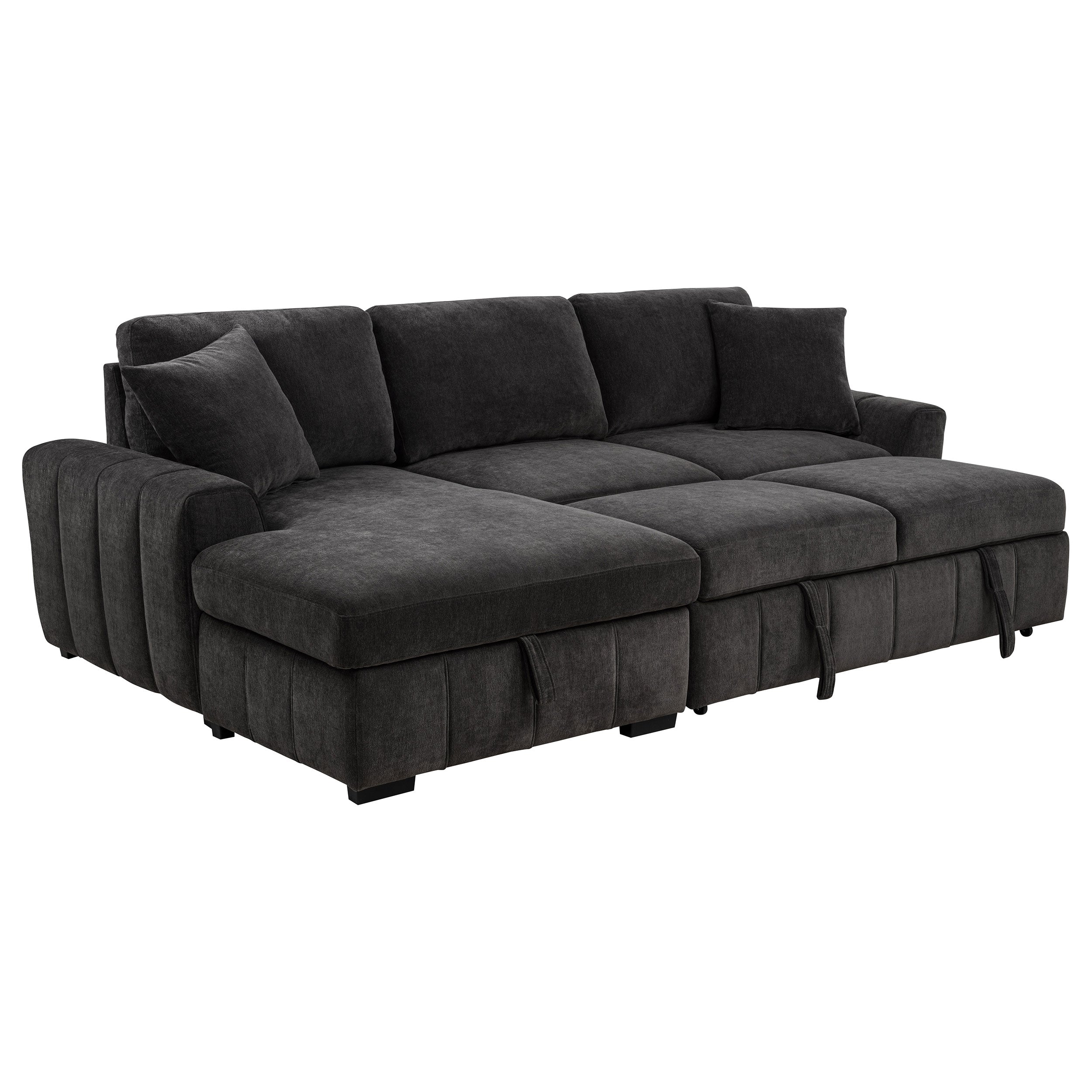 Pastrana Pull-Out Sleeper Sectional Sofa