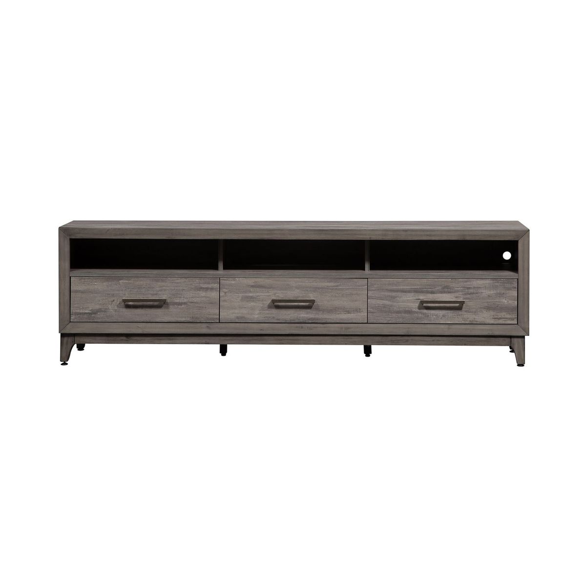 Liberty Furniture Mercury 62 Inch TV Console in Driftwood Gray image