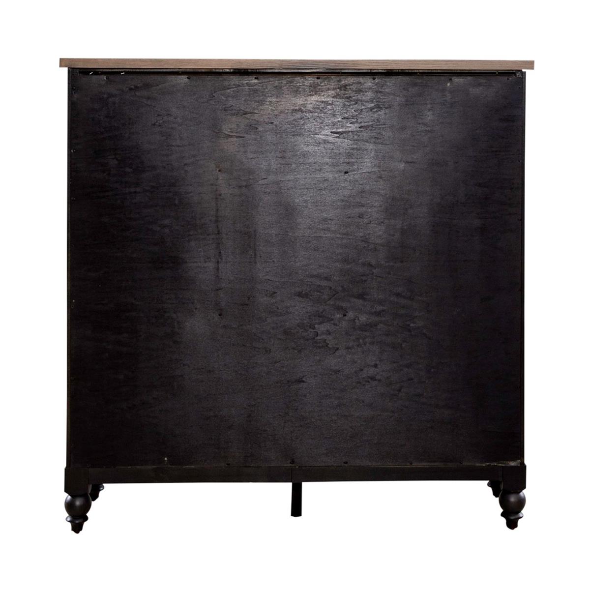 Liberty Furniture Americana Farmhouse 12 Drawer Chesser in Black