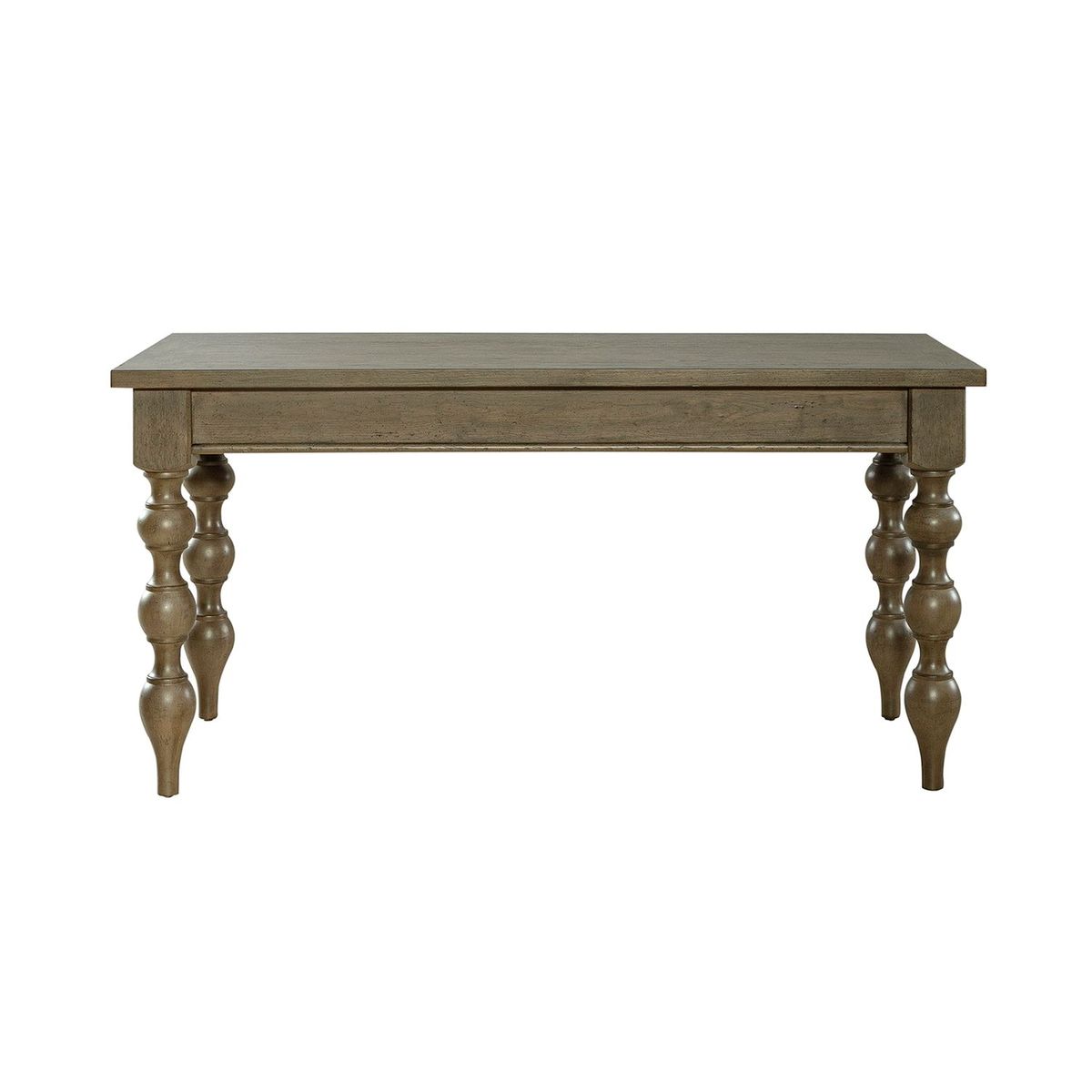 Liberty Furniture Americana Farmhouse Writing Desk in Dusty Taupe