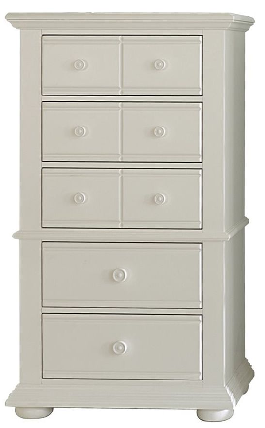 Liberty Furniture Summer House Lingerie Chest in Oyster White image
