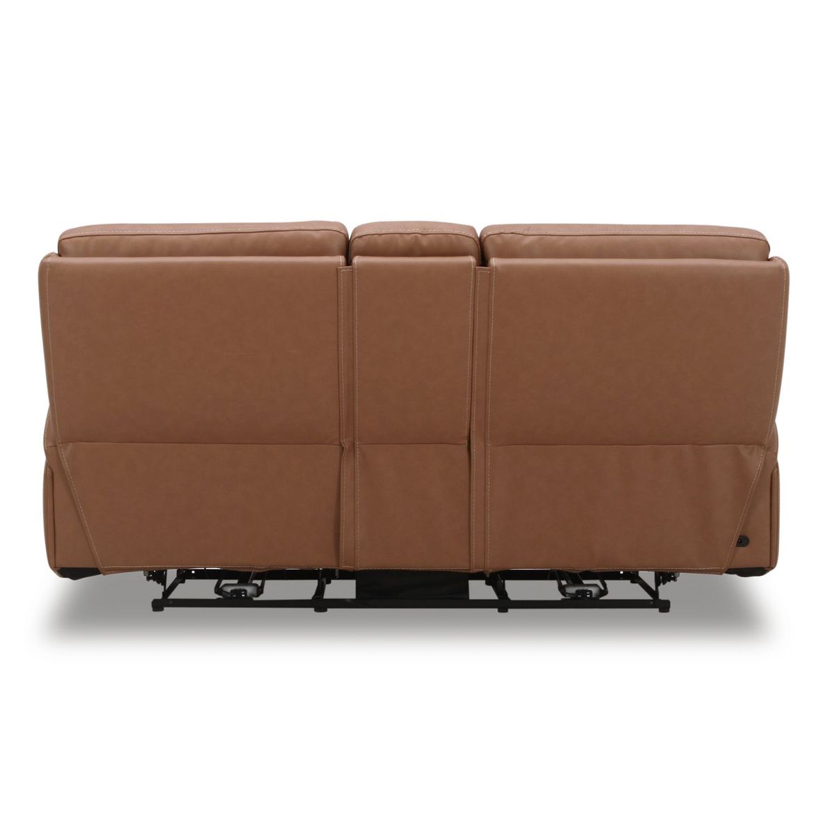 Liberty Furniture Bennett Loveseat with Console P2 & ZG in Butternut