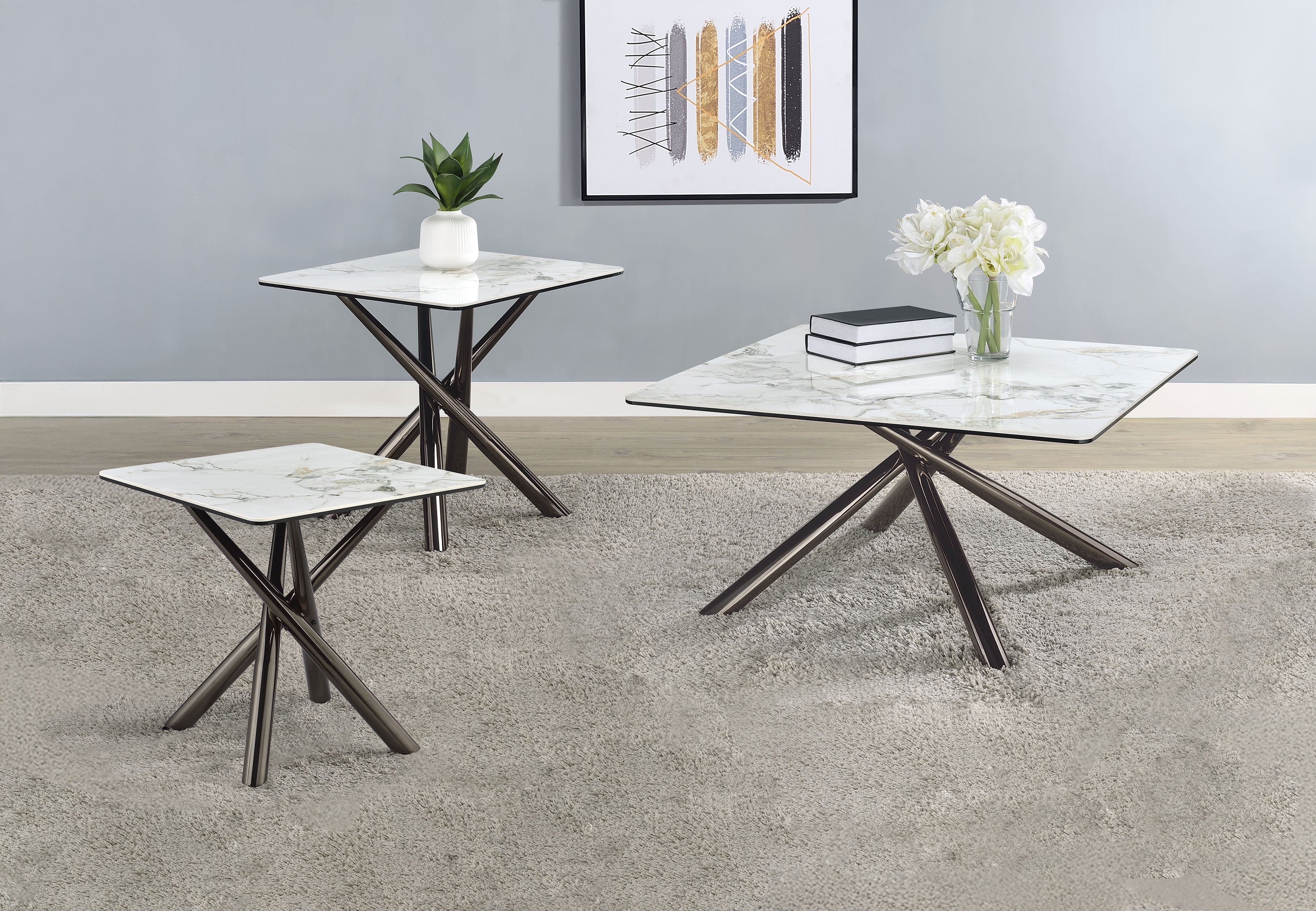 Carvell Coffee Table Set