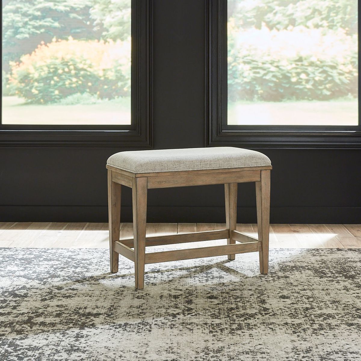 Liberty Furniture Devonshire Console Stool in Weathered Sandstone