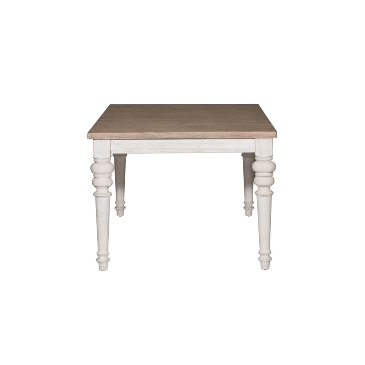 Liberty Furniture Heartland Rectangular Leg Table in Antique White