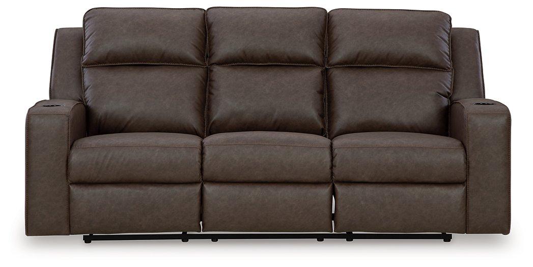 Lavenhorne Reclining Sofa with Drop Down Table image