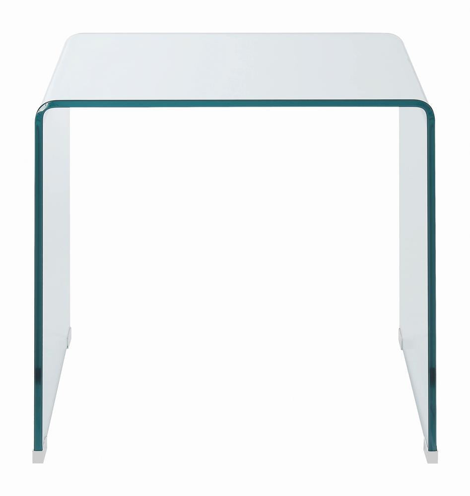 Ripley Square End Table Clear