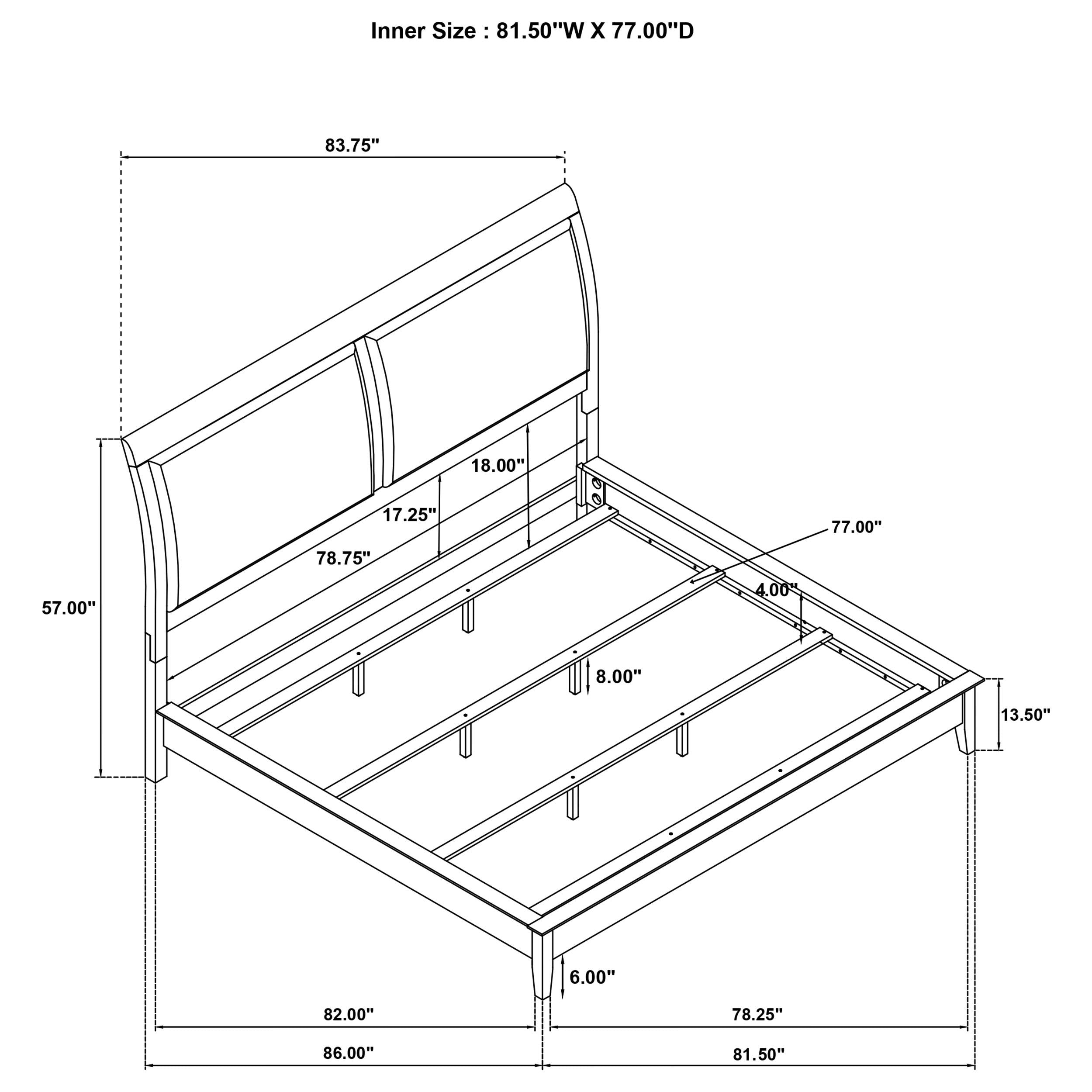 Bexhill 5 Pc Bedroom Set