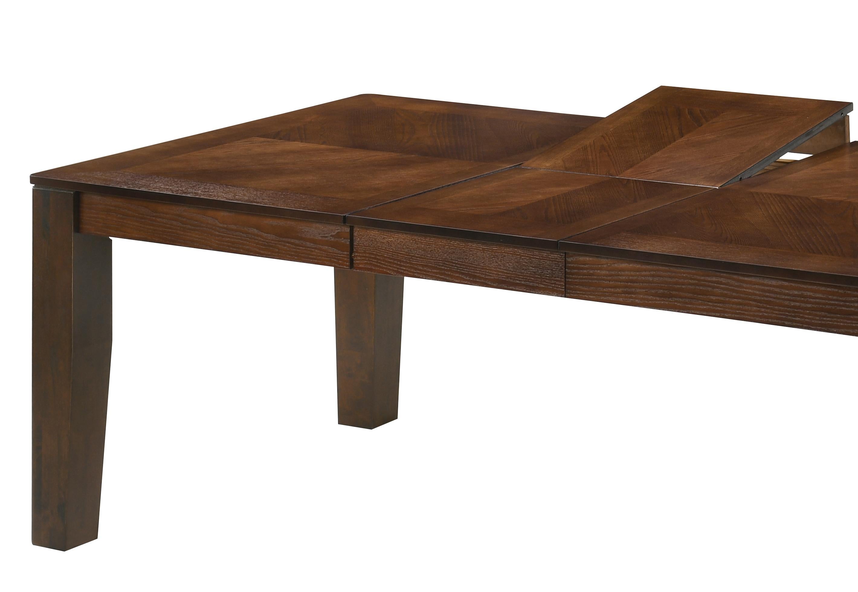 Milton Modern Style Dining Table in Espresso finish Wood