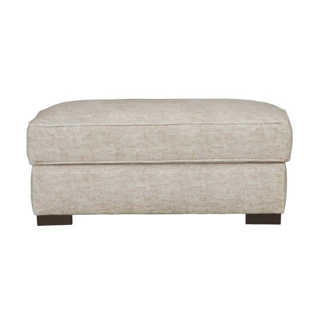 ARDENFOLD Ottoman, Beige & Gray