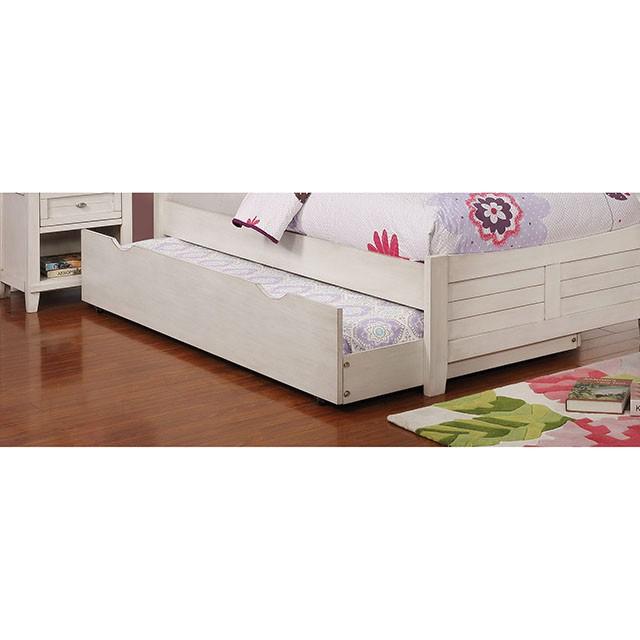 BROGAN Antique White Trundle/Drawers