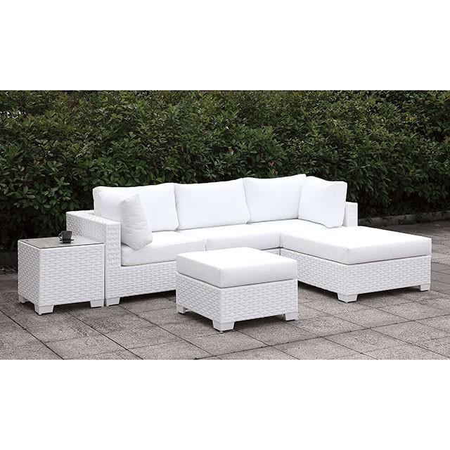 Somani SMALL L-Sectional W/ RIGHT Chaise + Ottoman