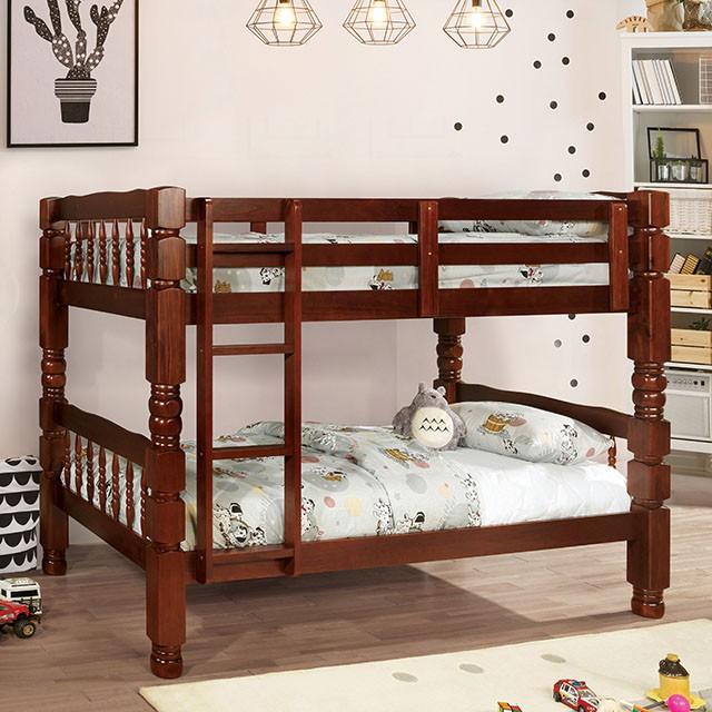 Carolina Cherry Twin/Twin Bunk Bed, Cherry image