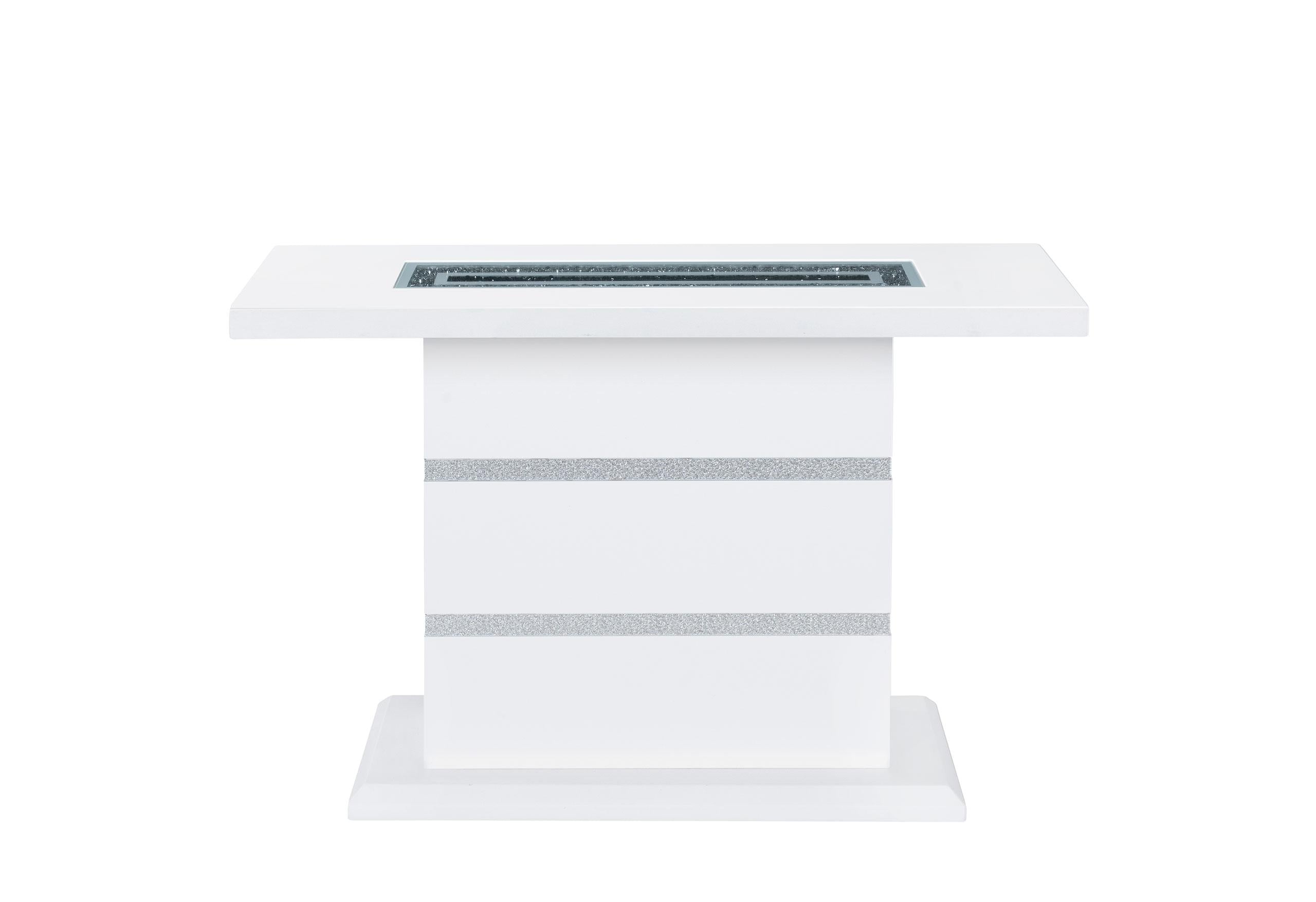 MONACO WHITE CONSOLE TABLE image