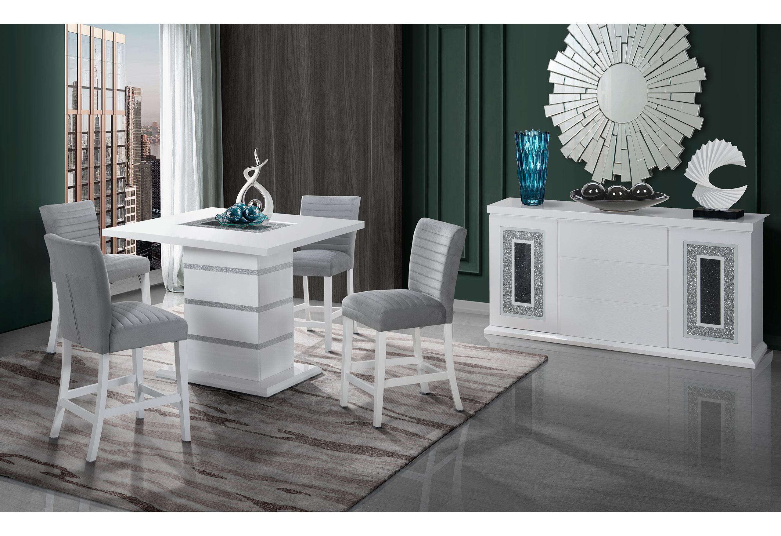 MONACO WHITE BAR TABLE + MONACO 03 BS image