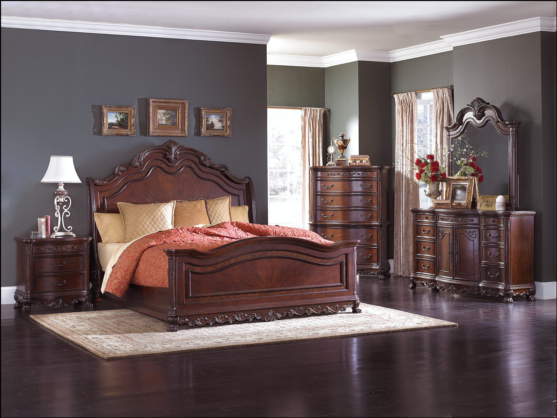 Deryn Park 4-Piece Bedroom Set image