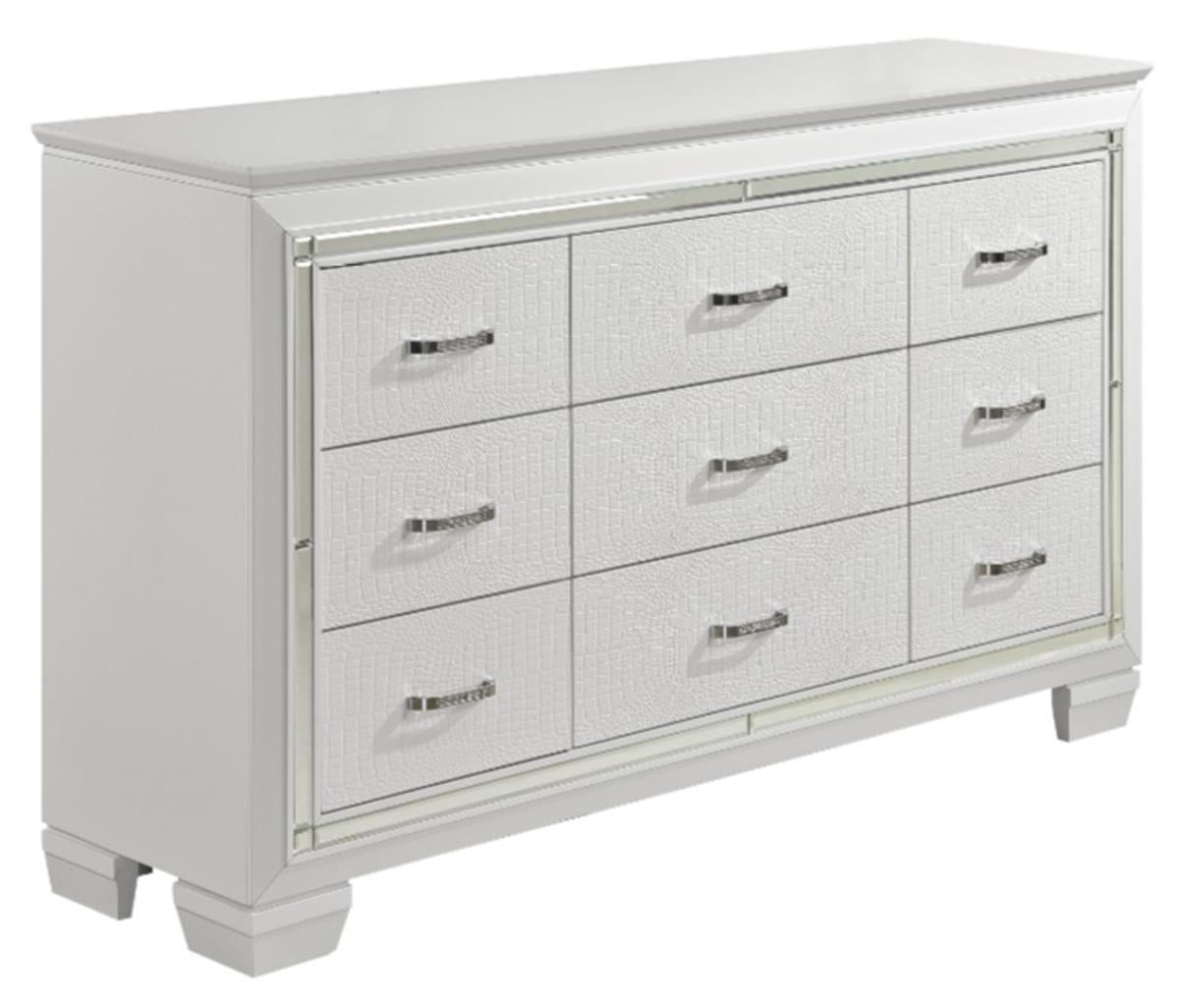 Homelegance Allura Dresser in White 1916W-5