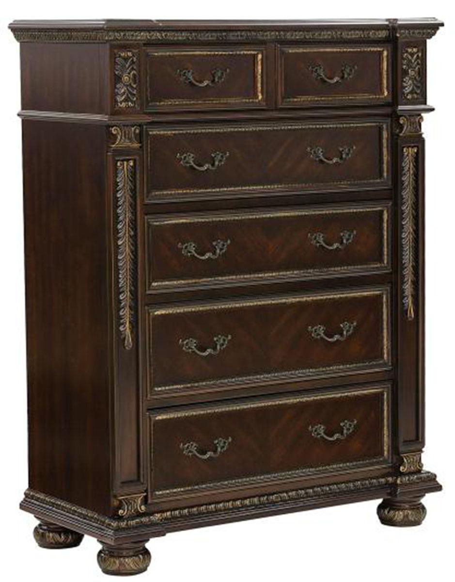 Catalonia 5 Drawer Chest in Cherry 1824-9 image