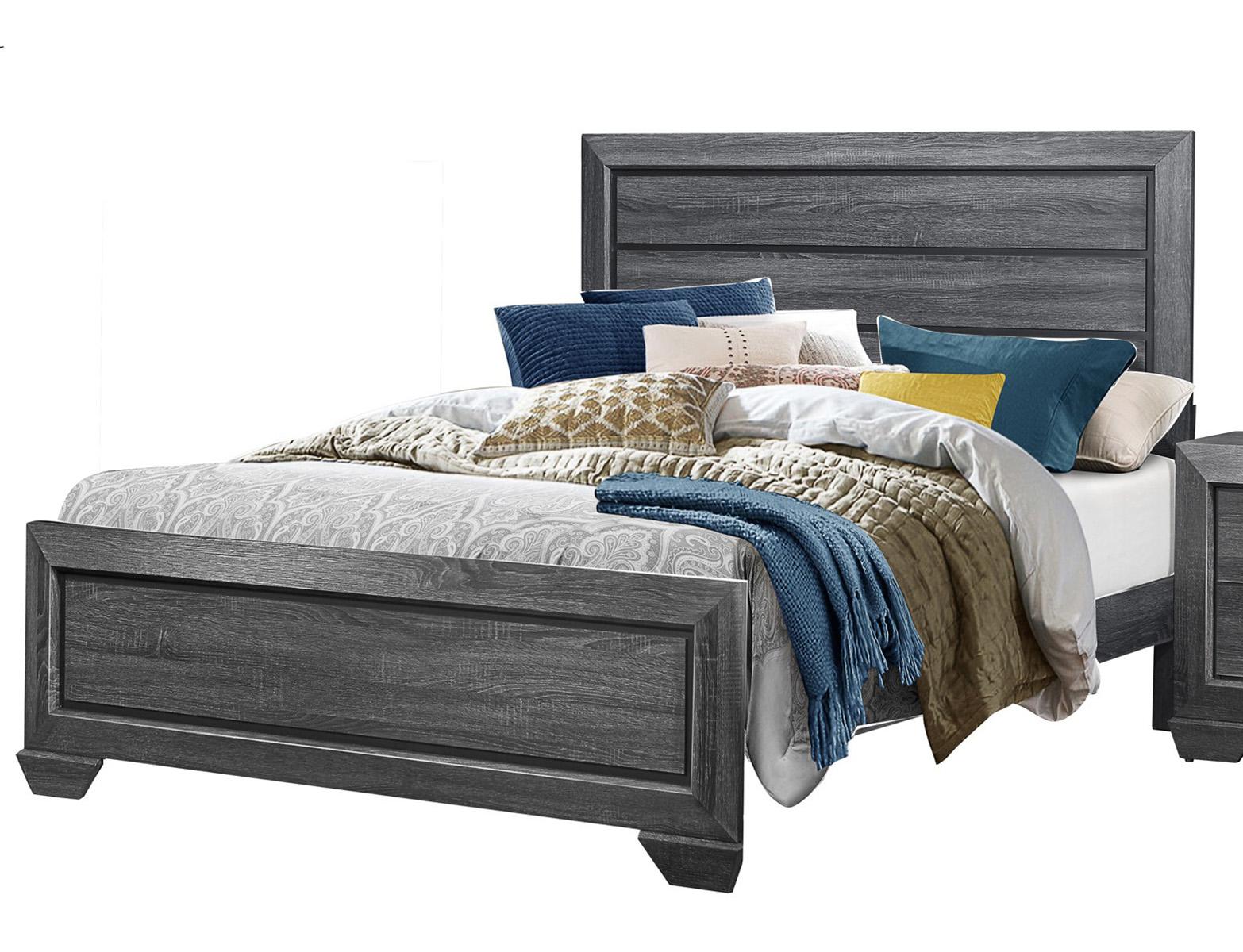 Beechnut Queen Panel Bed in Gray 1904GY-1 image